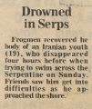 19800815 IRANIAN DROWNS IN SERPENTINE CN
